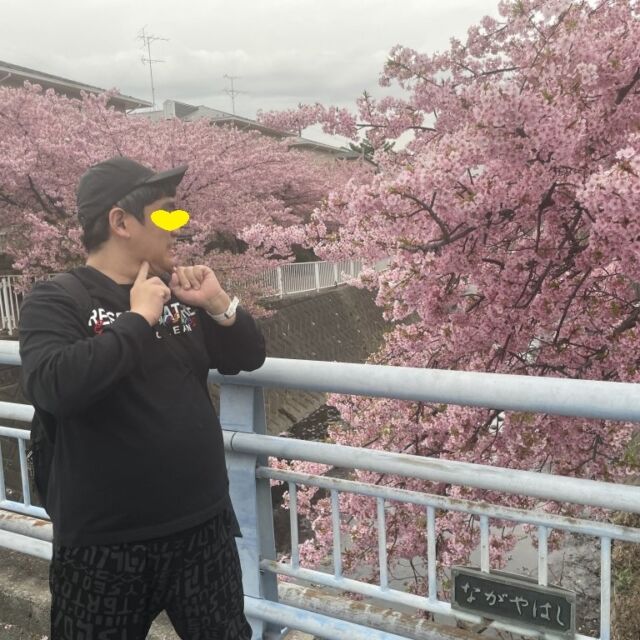 近くの川沿いに咲いていた少し早咲きの桜です。＃グループホーム＃桜