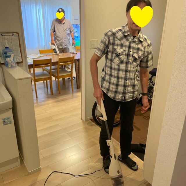 日曜日の風景です。皆さま自発的に掃除機掛けなど行ってくれました。ありがとうございました。＃グループホーム＃掃除