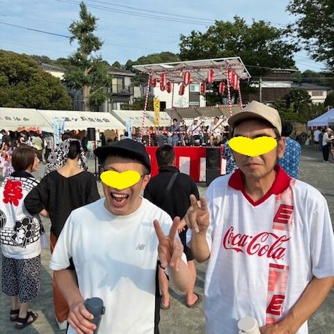 近隣の公園で行われた地域のお祭りに参加し盆踊りや露店の買い物など楽しまれました。＃グループホーム＃お祭り