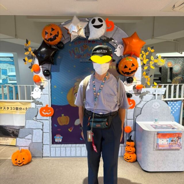 早いものでもうハロウィンのイベントです。ここは横浜マリンタワーです。＃グループホーム＃ハロウィン